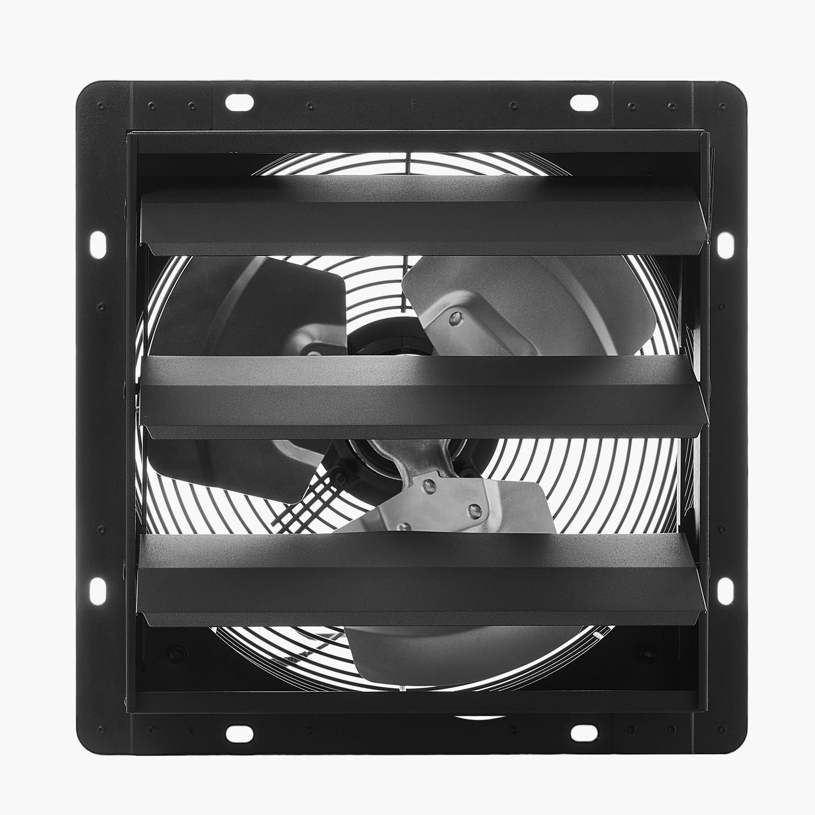 Wall Mounted Shutter Exhaust Fan With Smart Speed And Timer_voghion.com